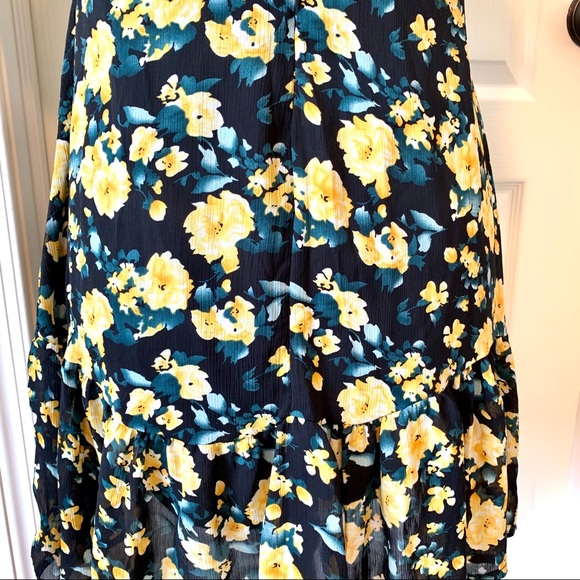 M&D Off/On the Shoulder Blouson Floral Dress—SZ. S - Picture 6 of 14